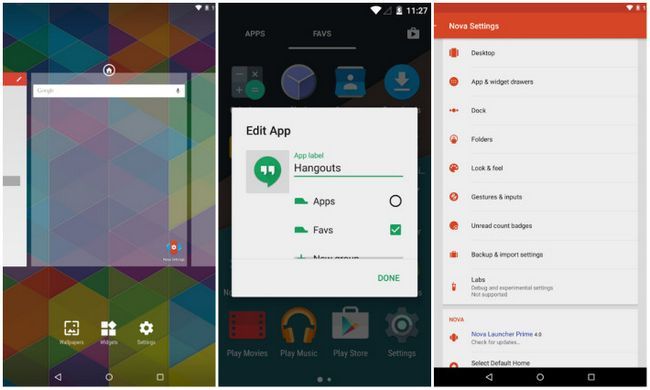 nova launcher mejores aplicaciones de Android