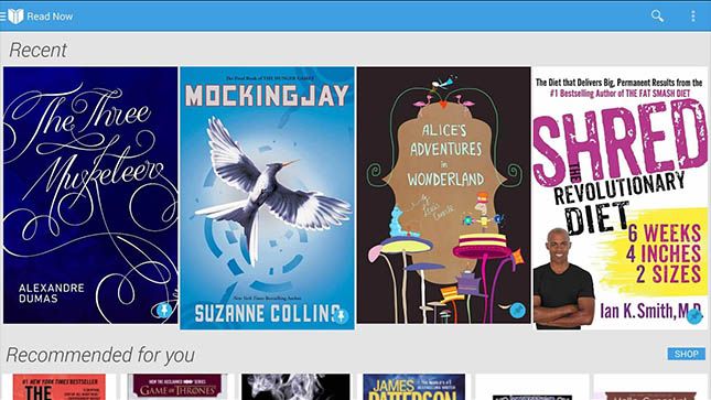 Google Play Books mejores aplicaciones ereader y libros electrónicos para android