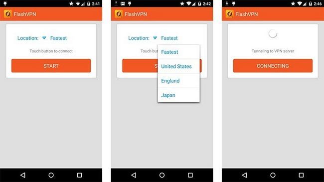 flashvpn mejores aplicaciones VPN para Android