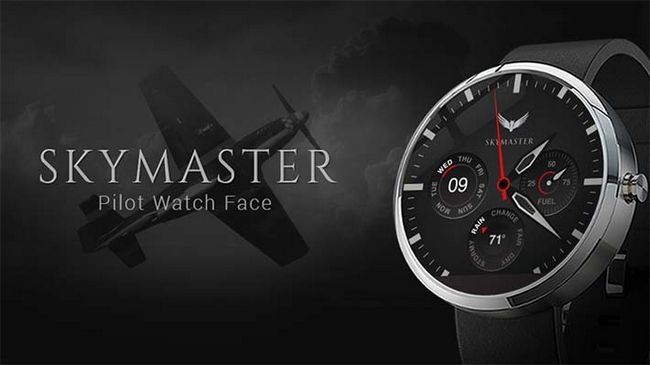 Skymaster mejores caras del reloj Use Android piloto