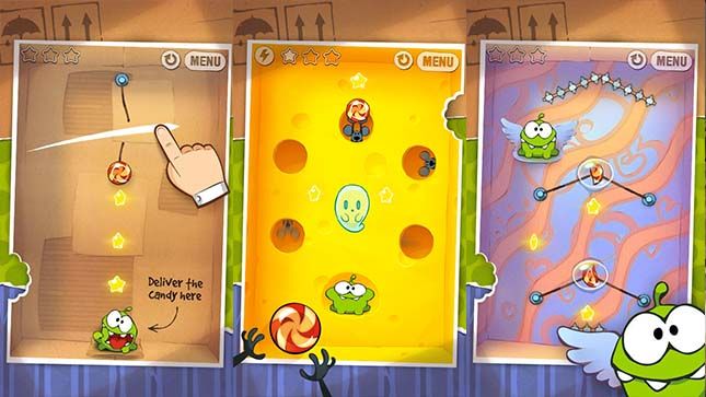 Cut the Rope mejores juegos android