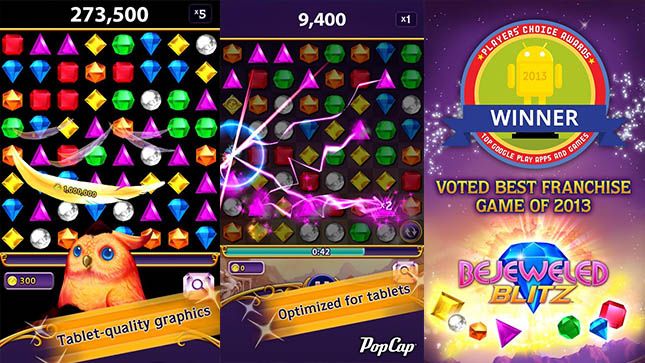 Bejeweled Blitz mejores juegos android
