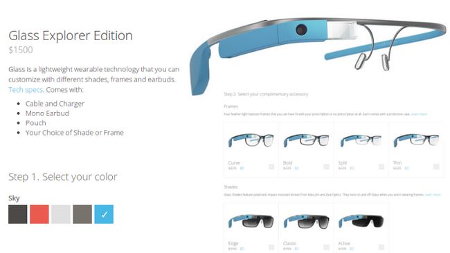 Google Glass Open Beta Tienda