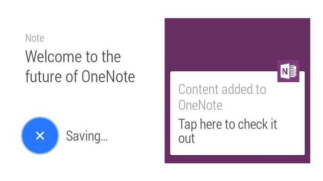 OneNote mejores aplicaciones Android Wear