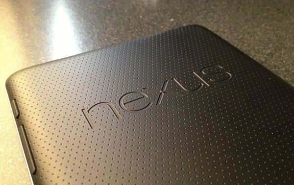 Nexus 7 tablet vuelta
