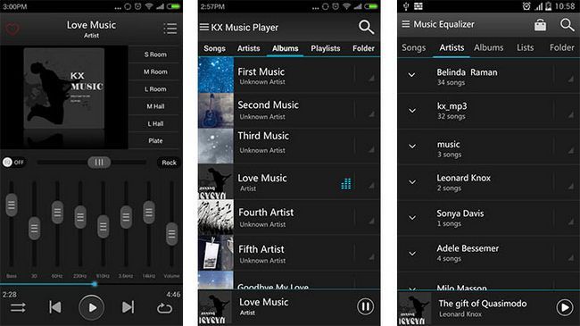 reproductor de música kx Aplicaciones Android Semanal