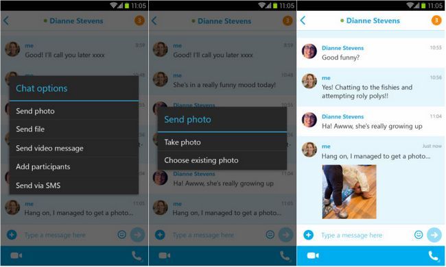 Aplicaciones de Android Skype