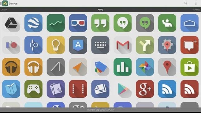 Aplicaciones Lumos Icon Pack Android