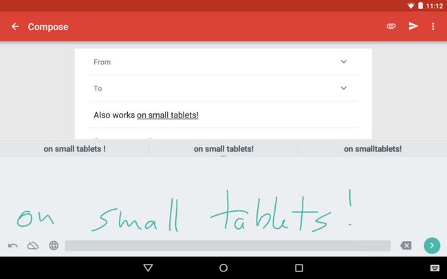 aplicaciones de Android de entrada de escritura a mano google
