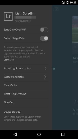 Fotografía - Adobe Lightroom móvil llega a Android