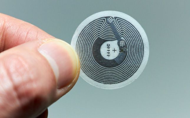 NFC circuito de la etiqueta de inducción