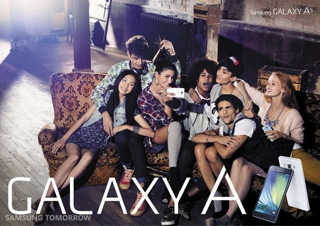 Samsung Galaxy A5 Grupo selfie