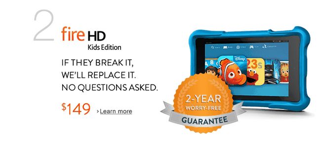 Amazon Kindle Fire HD Niños