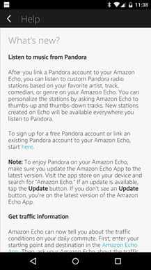 Fotografía - Echo de voz Ganancias altavoces controlada de Amazon Pandora Support Plus MLB Y MLS Puntajes en la última actualización