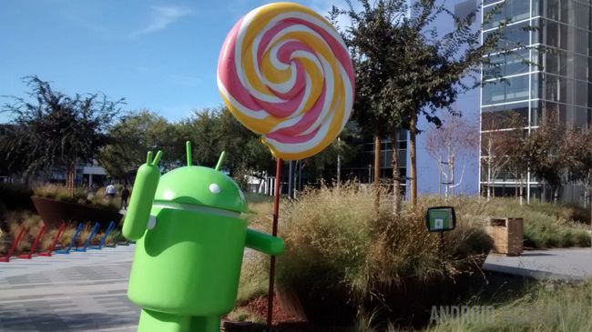 Estatua Lollipop Android Google