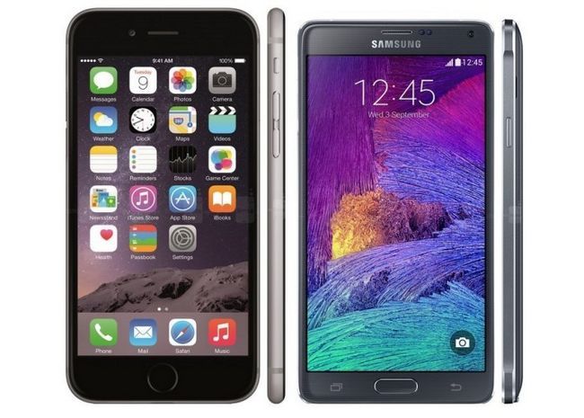 Samsung Galaxy Note 3 vs Apple iPhone 6 Plus