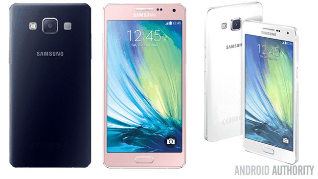 Samsung Galaxy A5 tiros de la prensa