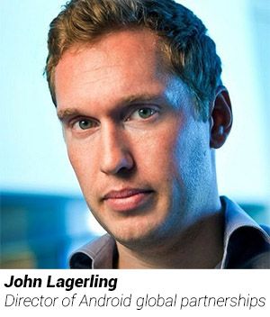 John Lagerling Director de Alianzas Android Google 2013