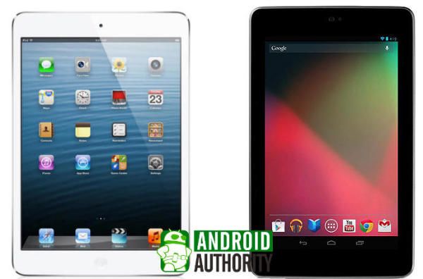 Fotografía - Apple iPad Mini vs Google Nexus 7 (enfrentamiento tableta presupuesto)