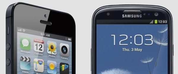 s3 galaxia vs iPhone5