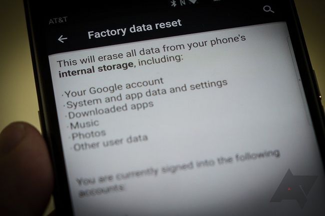 Fotografía - A partir de Android 6.0, los OEM serán necesarios para proporcionar seguro Factory Reset en sus dispositivos (si no lo han hecho)