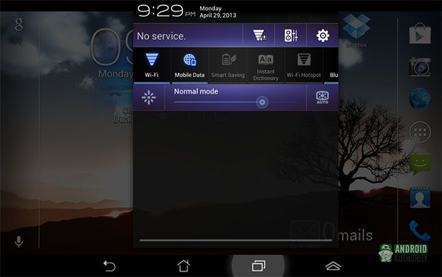 asus fonepad widget de poder aa