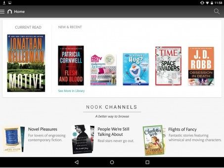 Fotografía - Barnes & Noble anuncia Nook 4.0 Para Android, Sustituye Interfaz Envejecimiento con la que se encuentra en sus tabletas Dedicados