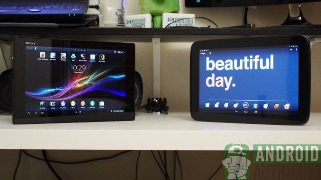 Tablet Z y Nexus 10 de lado a lado- 10 tablet android inc