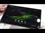 Miniatura de Video en youtube video Sony Xperia Tablet Z publica vídeos