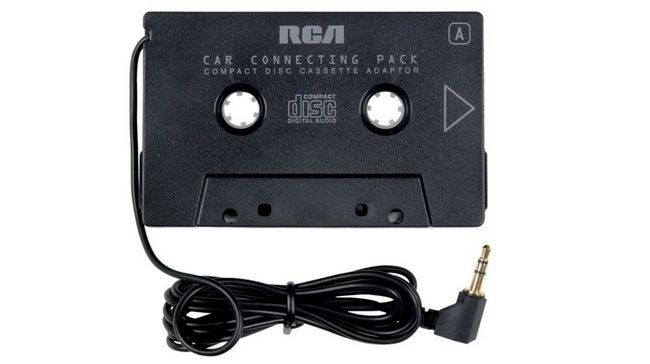 mejores coches-accesorios-RCA-cassette adaptador
