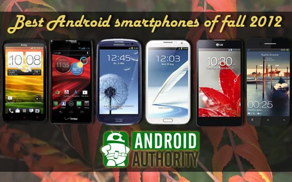 mejores smartphones android 2012