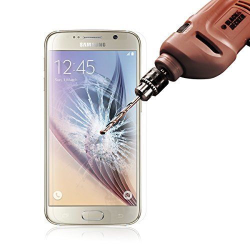 Protector de pantalla de alta calidad poweradd vidrio templado para el Samsung Galaxy S6