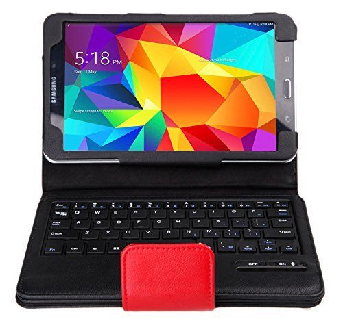 VSTN caso ultrafino de teclado de Bluetooth para el Samsung Galaxy Tab 8.0 4