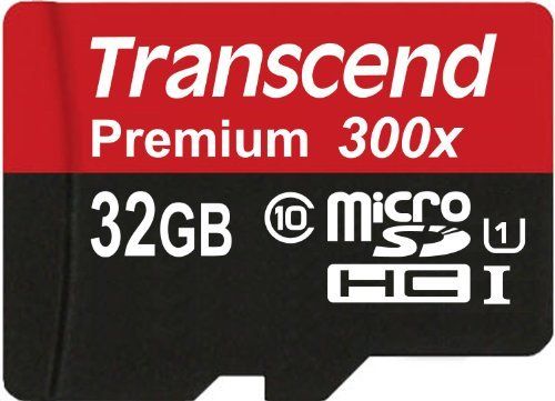 Transcend MicroSDHC 32GB Class10 UHS-1 Tarjeta de memoria