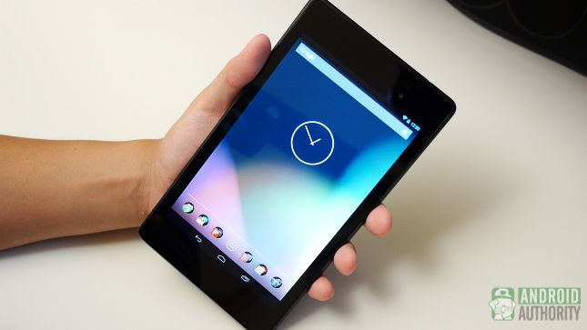 Nexus 7 (2013) aa diseño en la mano