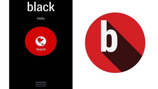 Fotografía - Negro aplicación - aplicación Indie del día