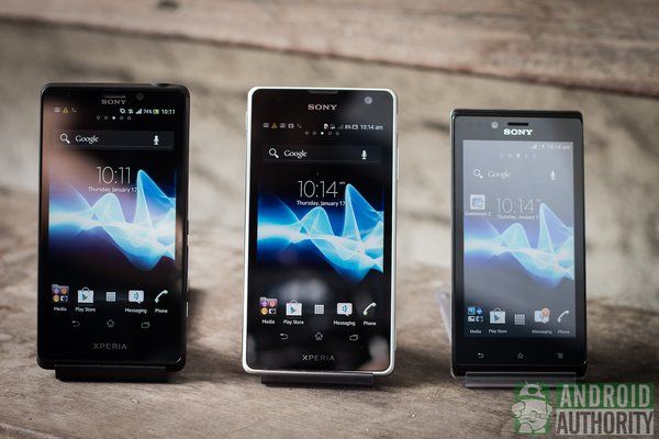 teléfonos Android sony xperia