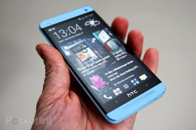 azul HTC uno