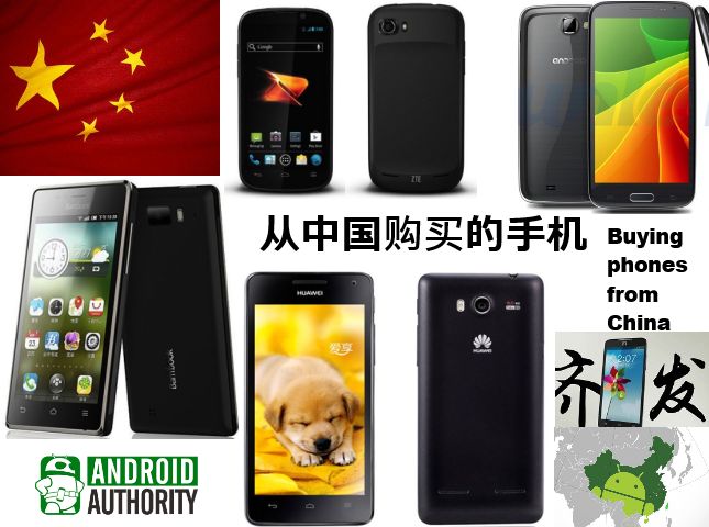 Los teléfonos de compra de China