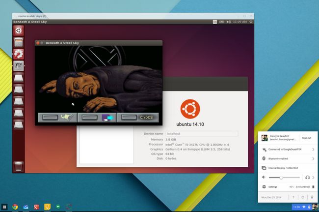 Linux en Chrome OS