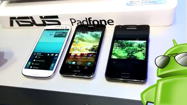 Fotografía - Computex 2012: Samsung Galaxy S3 vs Asus Padfone vs Samsung Galaxy S2 (video)