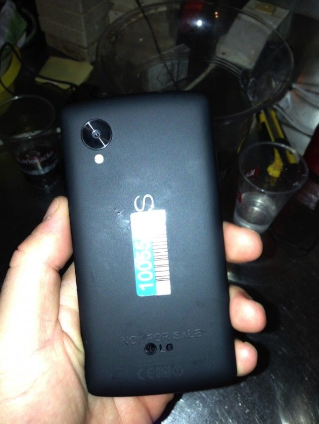 LG Nexus 5 en bar