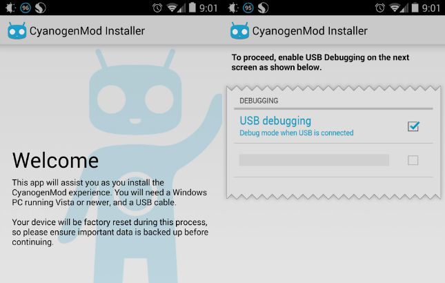 CyanogenMod Instalador App
