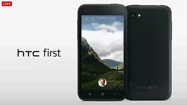 HTC Primera Página principal 1