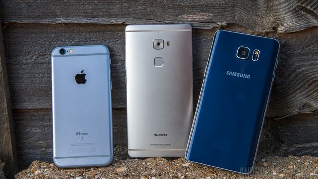 Fotografía - Lucha de la huella digital: Galaxy Note 5 vs mate S vs iPhone 6S