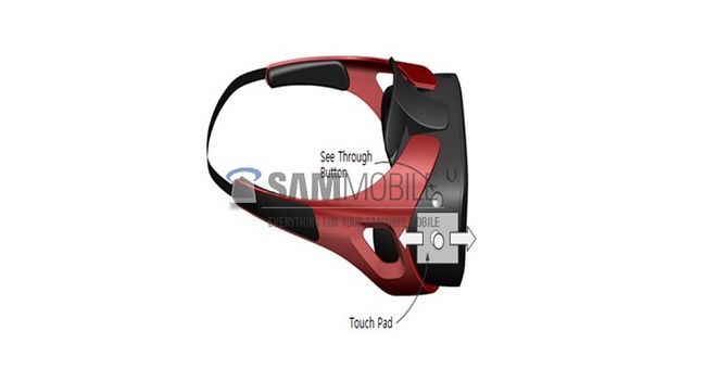 Primera mirada Presunta en Samsung Gear VR's design