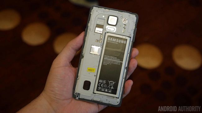 Samsung Galaxy Note 4 batería de la tarjeta sd aa 1