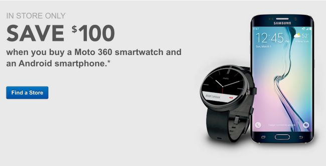 Fotografía - Recibe $ 100 de descuento por La Moto 360 En Best Buy cuando usted lo compra con cualquier teléfono Android