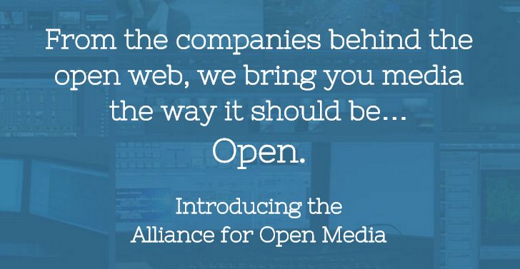 Fotografía - Google Forms Alianza Para Open Media Junto con Microsoft, Amazon, Netflix, y otros