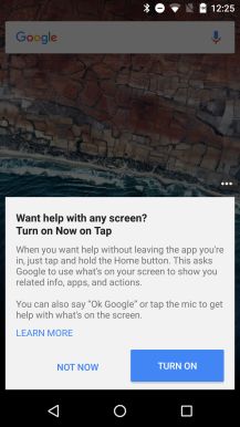 Fotografía - Google Now On Tap funciona vez más en dispositivos que ejecutan el Developer Preview Android M